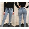 Rifle jeans dlouhé dámské push up (XS-XL) RE-DRESS MA521ps65/DR (Velikost 25, Barva modrá)