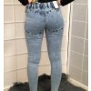Rifle jeans dlouhé dámské push up (XS-XL) RE-DRESS MA521ps65/DR (Velikost 25, Barva modrá)