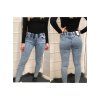 Rifle jeans dlouhé dámské push up (XS-XL) RE-DRESS MA521ps65/DR (Velikost 25, Barva modrá)