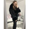 Bunda riflová s odepínacím  kožískem (S, M, L uni) ITALSKÁ MÓDA IMK21008