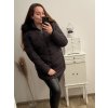 Bunda Zimní s kapucí nadrozměr (4XL-9XL) Victoria rossi ELR22ROSE9330