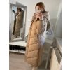 Kabát zimní dámský (S-2XL) POLSKÁ  MÓDA AG3-223030-BEIGE/DR