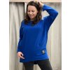 Šaty alá tričko 3/4 dlouhý rukáv (uni L/3XL) ITALSKÁ MODA IM421047/DR