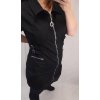 Šaty riflové krátký rukáv dámské nadrozměr (2XL-6XL) GOURD GD22GD8617-LJ/DR