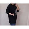 Tunika dlouhý rukáv dámská nadrozměr (4XL/5XL ONE SIZE) ITALSKÁ MÓDA IM4212978/DR