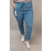 Kalhoty strečové dámské nadrozměr (XL/2XL/3XL ONE SIZE) ITALSKÁ MÓDA IMJ220015/DR