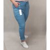 Kalhoty strečové dámské nadrozměr (XL/2XL/3XL ONE SIZE) ITALSKÁ MÓDA IMJ220015/DR