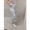 Kalhoty strečové dámské nadrozměr (XL/2XL/3XL ONE SIZE) ITALSKÁ MÓDA IMJ220015/DR
