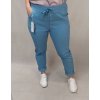 Kalhoty strečové dámské nadrozměr (XL/2XL/3XL ONE SIZE) ITALSKÁ MÓDA IMJ220015/DR
