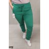 Kalhoty strečové dámské nadrozměr (XL/2XL/3XL ONE SIZE) ITALSKÁ MÓDA IMJ220015/DR