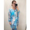 Tunika krátký rukáv dámská nadrozměr (XL/2XL/3XL ONE SIZE) ITALSKÁ MÓDA IM422397/DR