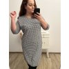 Šaty elegantní krátký rukáv letní dámské (44-46-48-50-52) Polská MÓDA PMLP22DARA5/DU