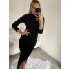 Šaty elegantní třpytivé dlouhý rukáv dámské (S/M ONE SIZE) ITALSKá MóDA IMM22hg4993/DU
