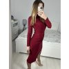 Šaty elegantní třpytivé dlouhý rukáv dámské (S/M ONE SIZE) ITALSKá MóDA IMM22hg4993/DU