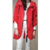 Bunda/Kabát dlouhý rukáv dámská (L/XL ONE SIZE) ITALSKÁ MODA IM4211321/DR (Velikost S/M/L, Barva béžová)