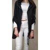 Bunda/Kabát dlouhý rukáv dámská (L/XL ONE SIZE) ITALSKÁ MODA IM4211321/DR (Velikost S/M/L, Barva béžová)