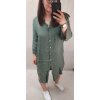 Šaty košilové 3/4 rukáv dámské ( XL / 3XL ONE SIZE) ITALSKá MóDA IM721PAOLO/DR