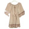Tunika/halenka letní carmen dámské (S/M/L ONE SIZE) ITALSKÁ MÓDA IMWL22CARMEN/DR