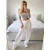 Kalhoty aladinky harémky dlouhé dámské (M/L ONE SIZE) ITALSKÁ MÓDA IMD22212/DR (Velikost M/L, Barva tmavě modrá)