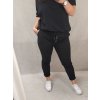 Kalhoty strečové dlouhé dámské (XL/2XL ONE SIZE) ITALSKá MODA IM422198LH (Velikost XL/2XL, Barva béžová)