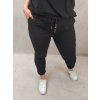 Kalhoty strečové dlouhé dámské (XL/2XL ONE SIZE) ITALSKá MODA IM422198LH (Velikost XL/2XL, Barva béžová)