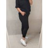 Kalhoty strečové dlouhé dámské (XL/2XL ONE SIZE) ITALSKá MODA IM422198LH (Velikost XL/2XL, Barva béžová)