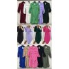 Šaty košilové dlouhý rukáv dámské (S/M/L ONE SIZE) ITALSKÁ MÓDA IMWB22192/DR