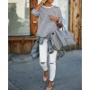 Nohavice rifle skinny dámske (34-42/s-xl) Shiny design IMT181289-2/DR
