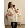 Tunika 3/4 rukáv dámská (XL/2XL ONE SIZE) ITALSKá MóDA IM322STELA/DR
