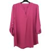 Tunika košilová dlouhý rukáv dámská nadrozměr (XL/2XL ONE SIZE) ITALSKÁ MÓDA IMD221065/DU