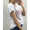 Tričko krátký rukáv dámské (uni s/m) ITALSKá MóDA IM420154 (Velikost S/M/L, Barva bílá)