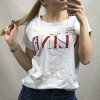 Tričko krátký rukáv dámské (uni s/m) ITALSKá MóDA IM420154 (Velikost S/M/L, Barva bílá)