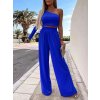 Souprava letní elegantní top a kalhoty dámská (M/L ONE SIZE) ITALSKÁ MÓDA IMD22428