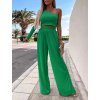 Souprava letní elegantní top a kalhoty dámská (M/L ONE SIZE) ITALSKÁ MÓDA IMD22428