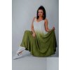 Šaty dlouhé letní bez rukávu dámské (S/M/L/XL/2XL ONE SIZE) ITALSKÁ MÓDA IMLI22007 (Velikost XL/2XL, Barva fialová)