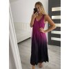Šaty dlouhé letní bez rukávu dámské (S/M/L/XL/2XL ONE SIZE) ITALSKÁ MÓDA IMLI22007 (Velikost XL/2XL, Barva fialová)