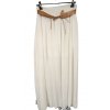 Sukně dlouhá dámská LEILA (S/M/L ONE SIZE) ITALSKÁ MÓDA IM722063/DUR (Velikost S/M/L, Barva béžová)
