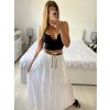Sukně dlouhá dámská LEILA (S/M/L ONE SIZE) ITALSKÁ MÓDA IM722063/DUR (Velikost S/M/L, Barva béžová)