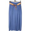 Sukně dlouhá dámská LEILA (S/M/L ONE SIZE) ITALSKÁ MÓDA IM722063/DUR (Velikost S/M/L, Barva béžová)