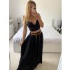 Sukně dlouhá dámská LEILA (S/M/L ONE SIZE) ITALSKÁ MÓDA IM722063/DUR (Velikost S/M/L, Barva béžová)