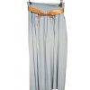 Sukně dlouhá dámská LEILA (S/M/L ONE SIZE) ITALSKÁ MÓDA IM722063/DUR (Velikost S/M/L, Barva béžová)