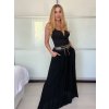 Sukně dlouhá dámská LEILA (S/M/L ONE SIZE) ITALSKÁ MÓDA IM722063/DUR (Velikost S/M/L, Barva béžová)