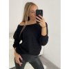 Svetr pletený dlouhý netopýří rukáv dámský (UNI S-L) TURECKÁ MÓDA TM922STAR/DR (Velikost M/L, Barva béžová)