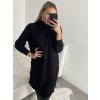 Šaty pletené dlouhý rukáv dámské (L/2XL ONE SIZE) ITALSKÁ MÓDA IMWAA223670/DR (Velikost S/M/L, Barva béžová)