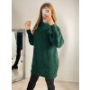 Svetr oversize prodloužený s rolákem dlouhý rukáv dámský (S/M/L ONE SIZE) ITALSKÁ MÓDA IMWGS223723/DR