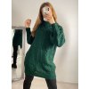 Svetr oversize prodloužený s rolákem dlouhý rukáv dámský (S/M/L ONE SIZE) ITALSKÁ MÓDA IMWGS223723/DR