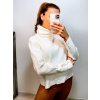 Svetr úpletový s rolákem dlouhý rukáv dámský (S/M ONE SIZE) ITALSKÁ MÓDA IMWGS223724/DR (Velikost S/M/L, Barva bílá)