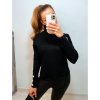 Svetr úpletový s rolákem dlouhý rukáv dámský (S/M ONE SIZE) ITALSKÁ MÓDA IMWGS223724/DR (Velikost S/M/L, Barva bílá)