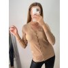 Svetr tenký na knoflíčky dlouhý rukáv dámský (S/M ONE SIZE) ITALSKá MóDA IMM22Fd9072/DR (Velikost S/M/L, Barva Černá)