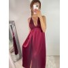 Šaty dlouhé elegantní s flitry na ramínka dámské (S/M ONE SIZE) ITALSKÁ MÓDA IMWD223775/UL